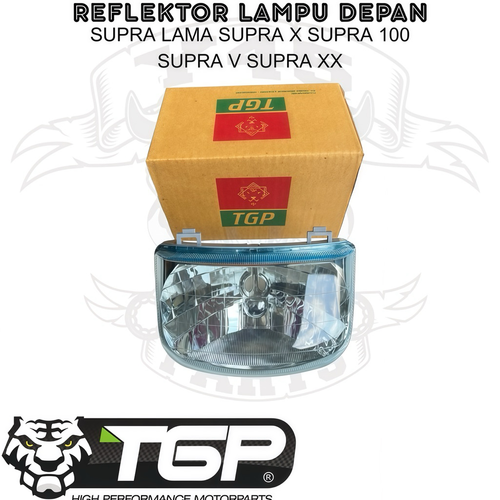 REFLEKTOR LAMPU DEPAN SUPRA X LAMA SUPRA LAMA SUPRA 100 SUPRA V SUPRA XX BIRU TGP