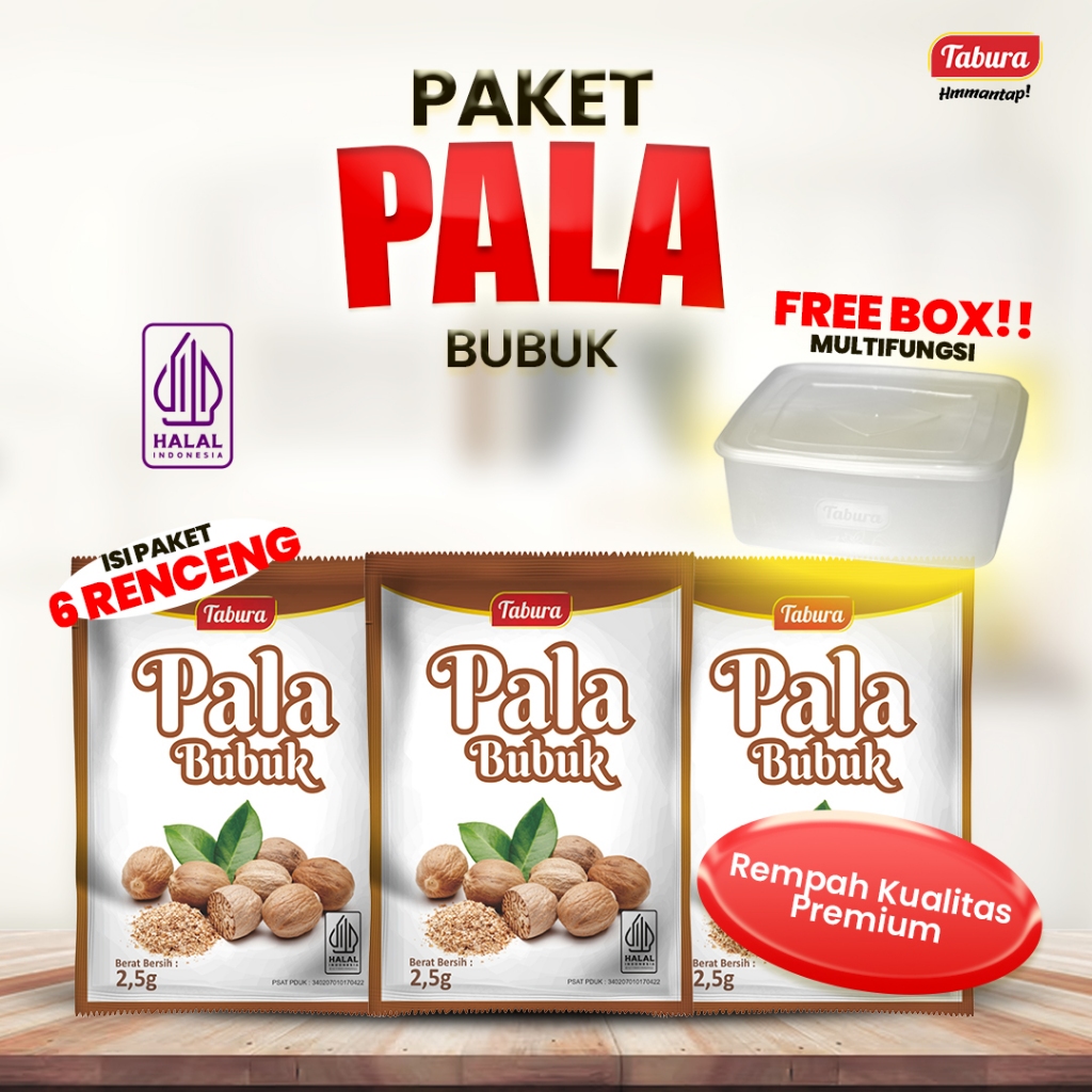 

Pala Bubuk Paket 6 Renceng | FREE BOX MULTIFUNGSI