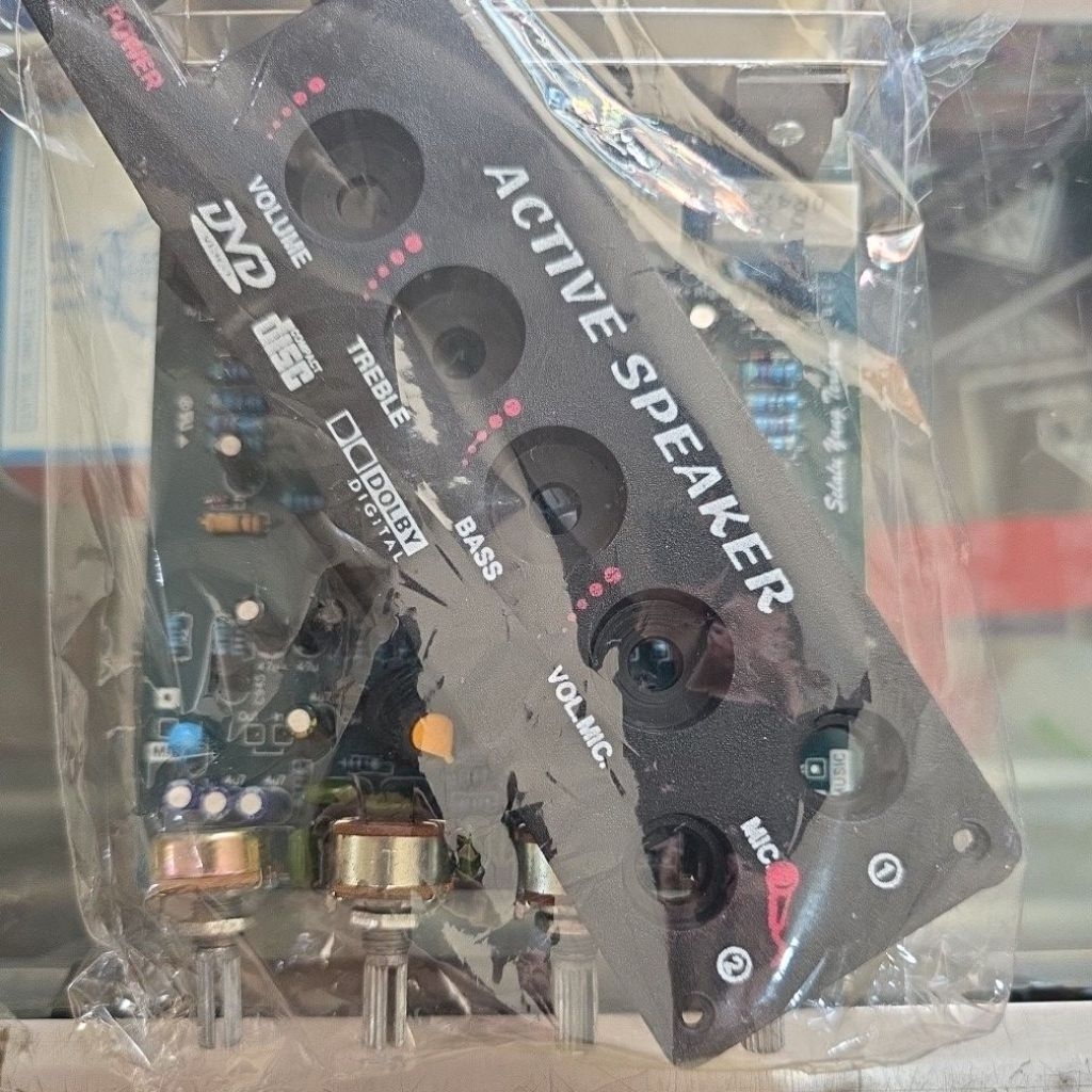 KIT AHG SPEAKER AKTIF 150 watt STEREO PLUS MIC