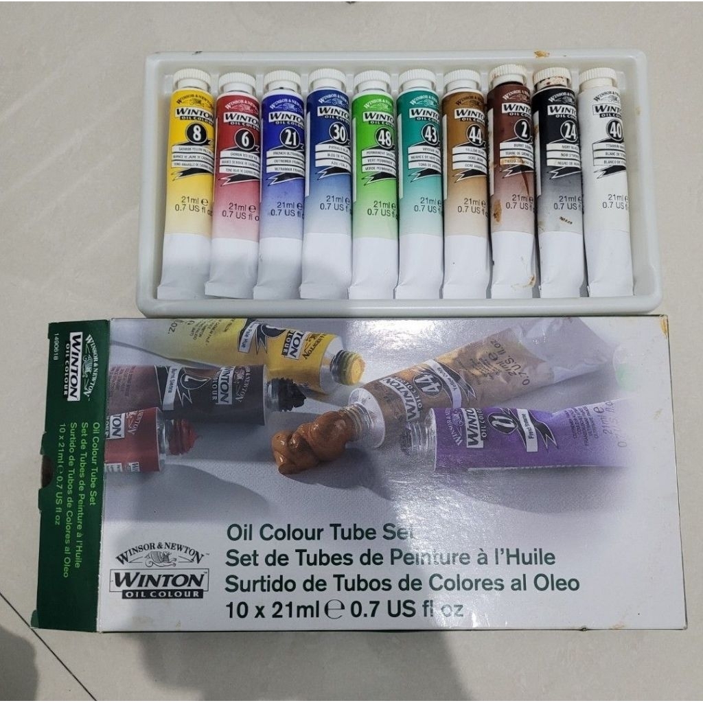 oil color/cat minyak winsor newton