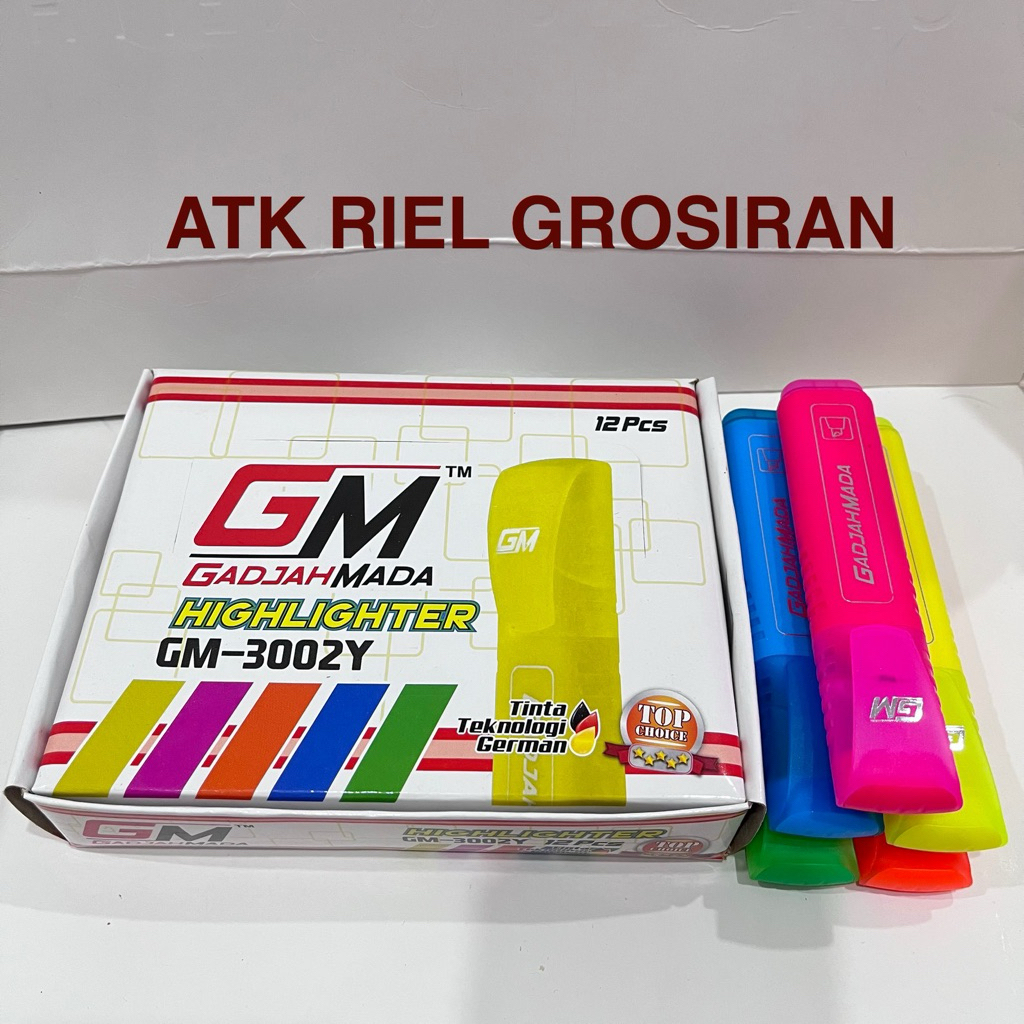 

STABILO HIGHLIGHTER PEN 12PC 1LUSIN GM 3002Y