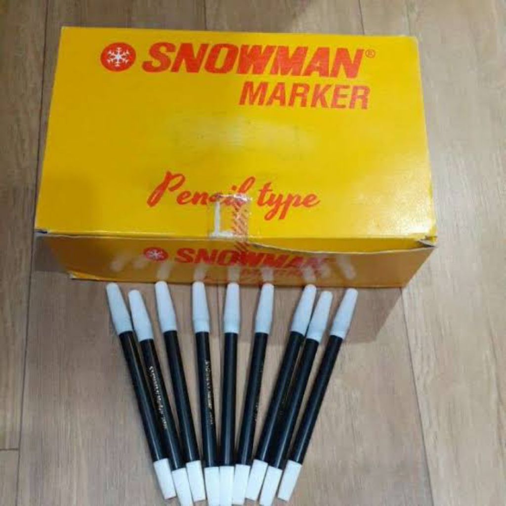 

SNOWMAN MARKER LOSS BLACK 1 DOS
