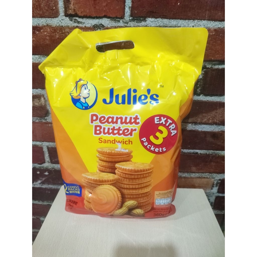 

julies peanut cutter Cookies extra 3 pack