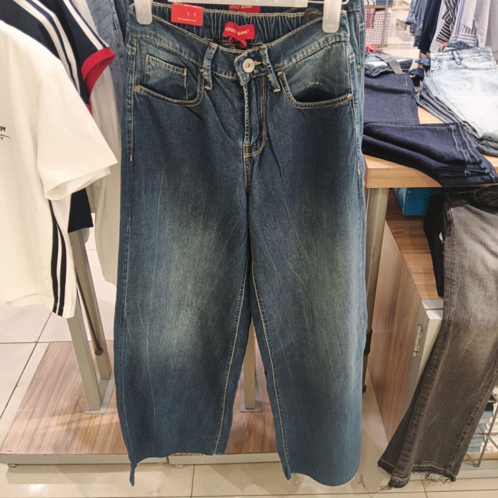 LOGO JEANS CELANA PANJANG WANITA ORIGINAL