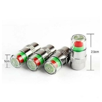 Marbelonline - Tutup Pentil Pengukur Indikator Tekanan Angin Ban Motor / Tutup Pentil Ban Mobil deng