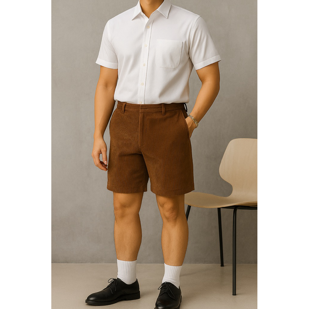 ZIGO corduroy shorts pants/celana pendek berbahan corduroy pria