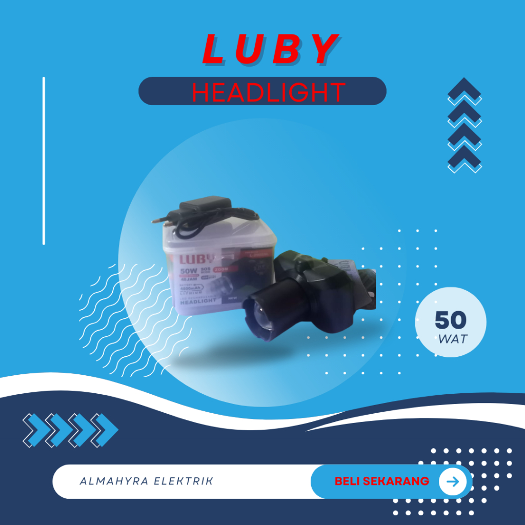 LUBY senter kepala L-2905NL