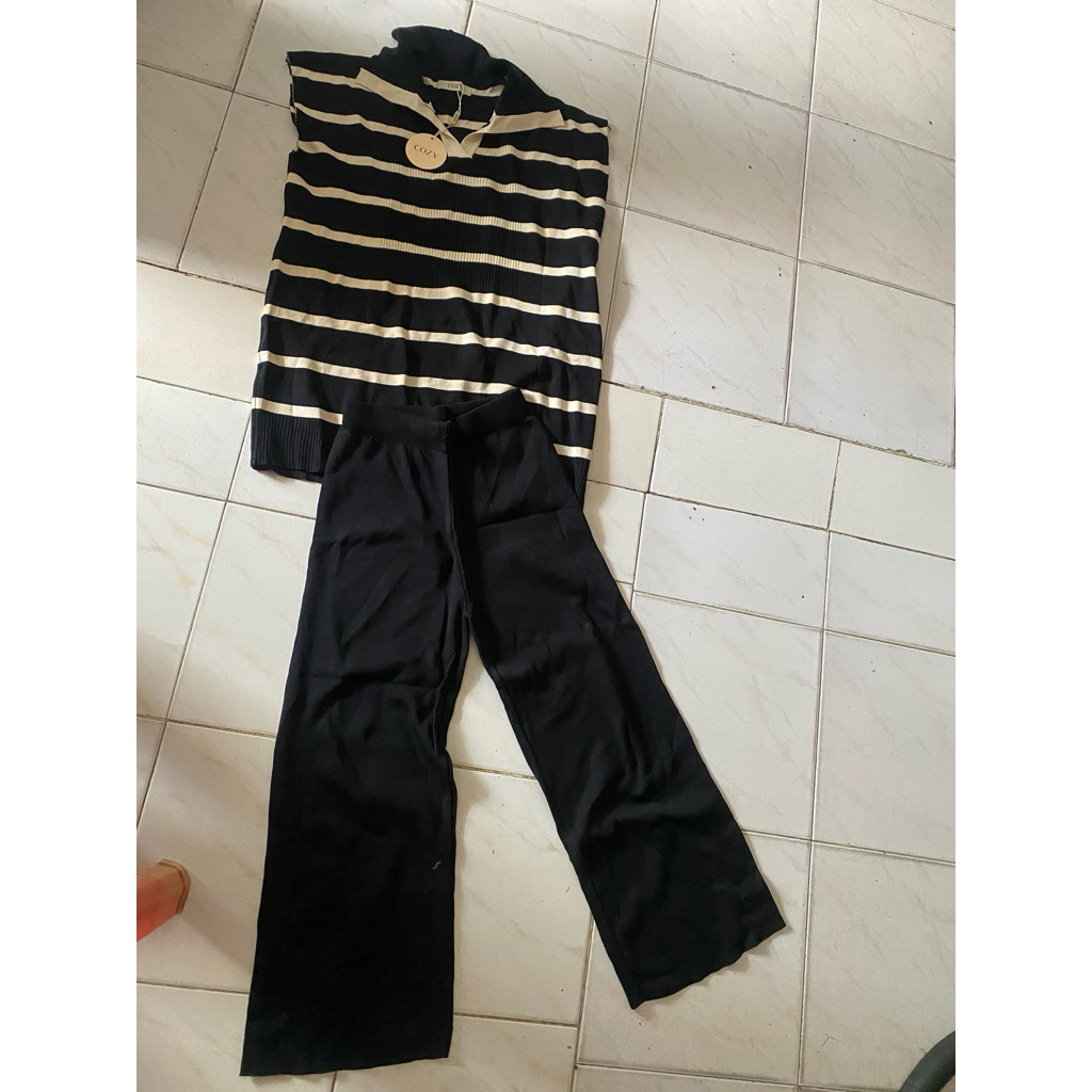 One Set celana panjang bkk cozy