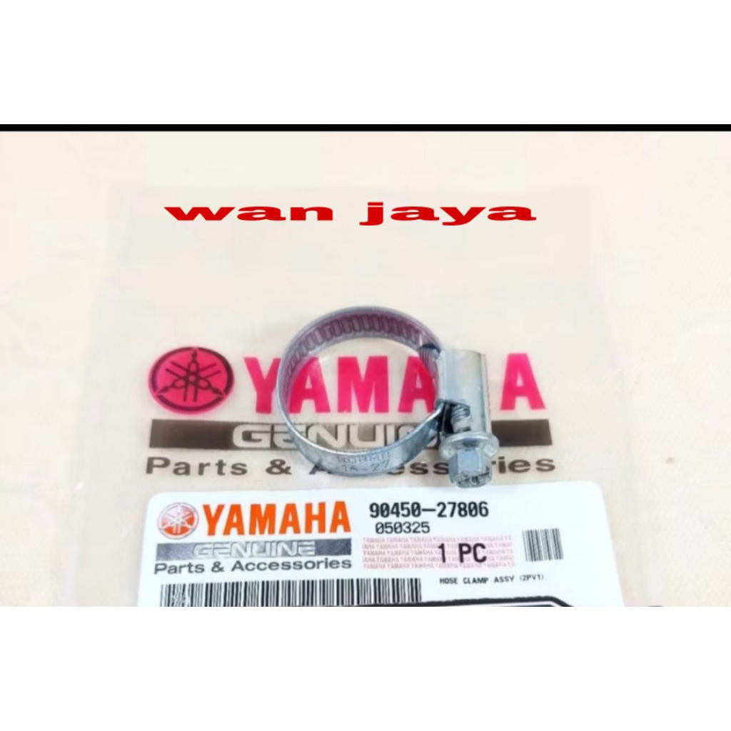 kleman hose selang radiator Vixion 90450 27806 asli original YGP