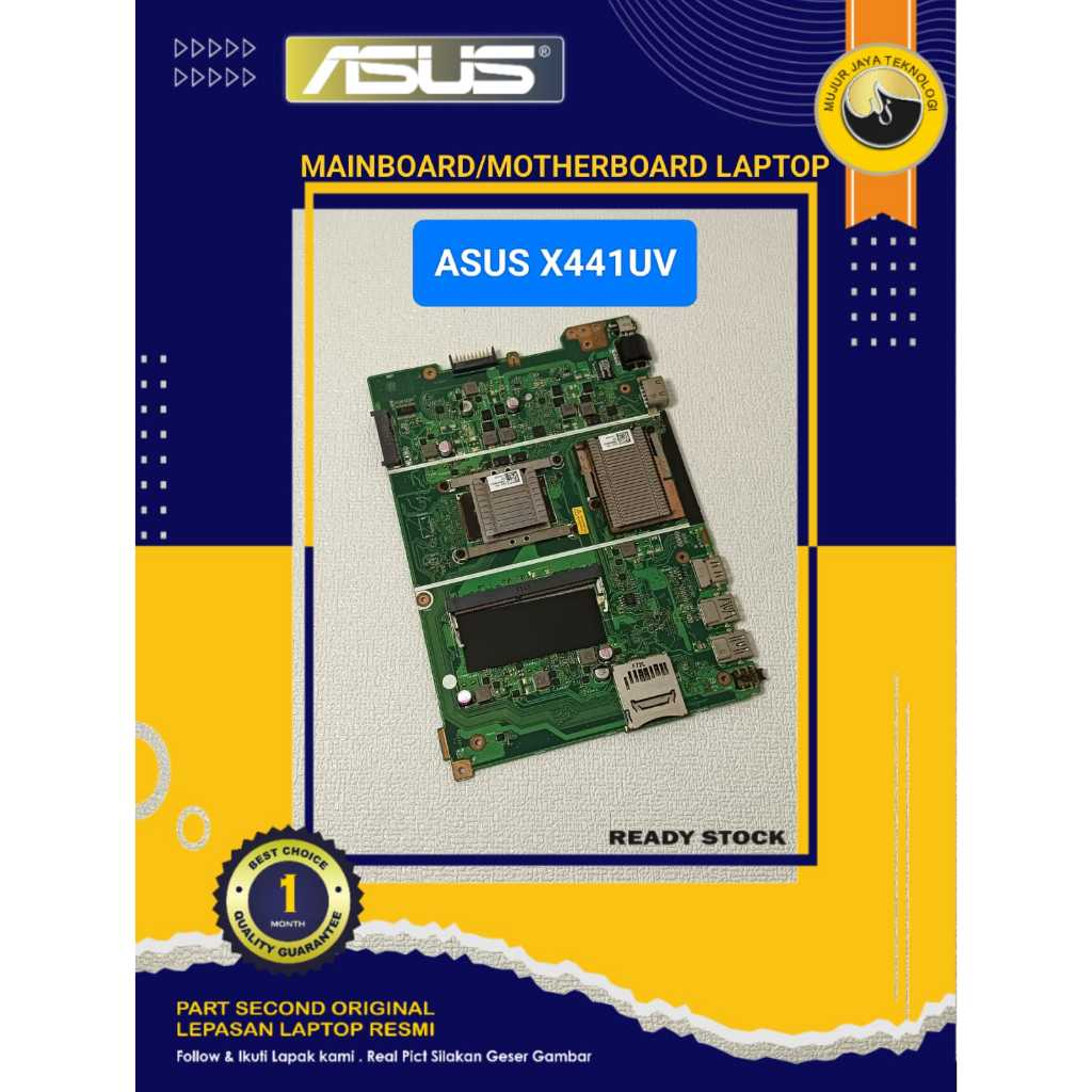 Mainboard Motherboard Mesin Asus  X441U X441UV X441UA CORE I3 SKY LIKE KABY LIKE COFFE LIKE RAM 4 GB