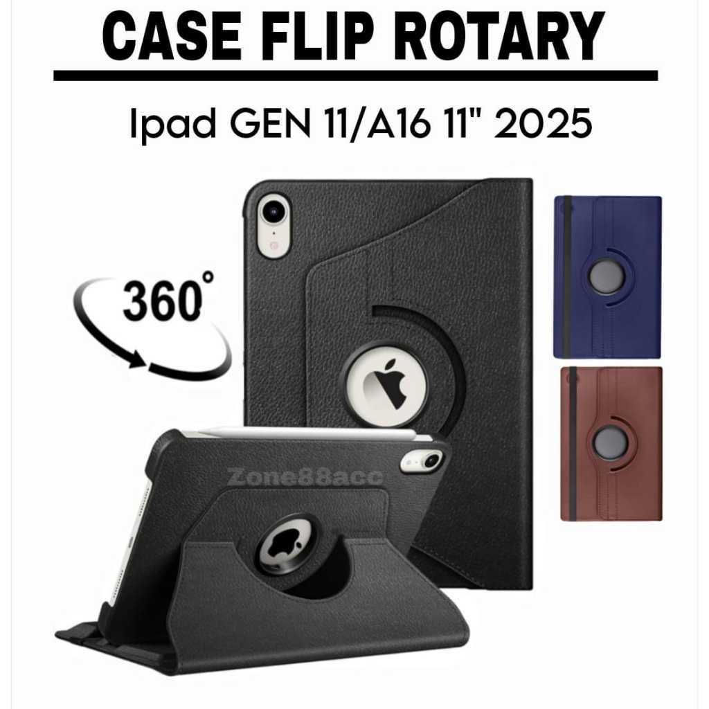 Case Ipad Gen 11/A16 2025 Rotary cover tab / case ipad a16 gen 11 / case ipad a16 / case ipad gen 11