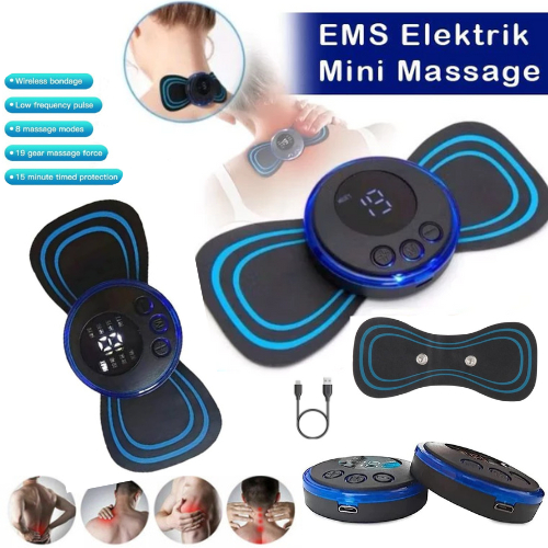 Alat Pijat Leher EMS || Alat Pijat Punggung Elektrik || Alat Terapi Pinggang || Alat Terapi Serbagun