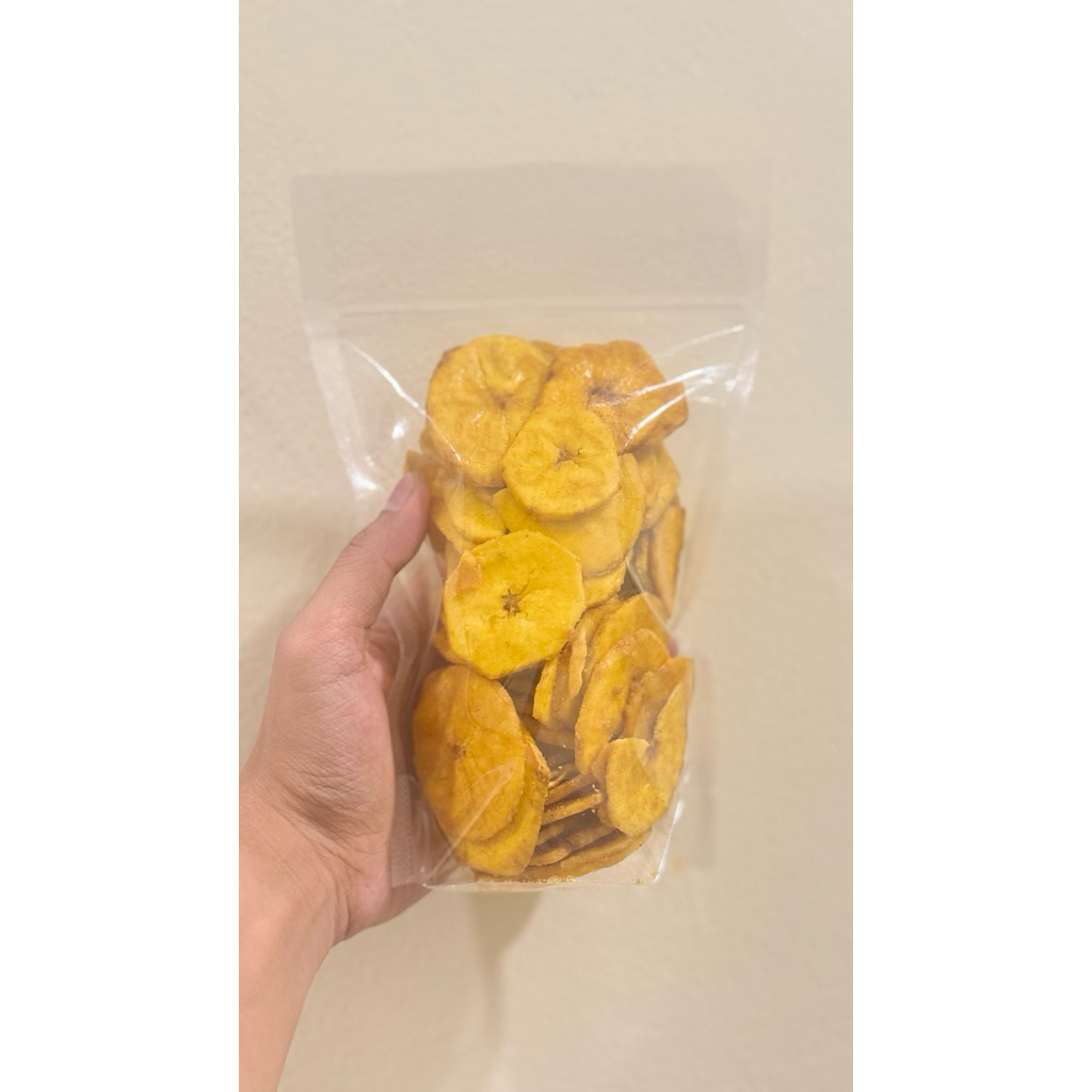 

Camilan Ringan Keripik Pisang Manis/Asin