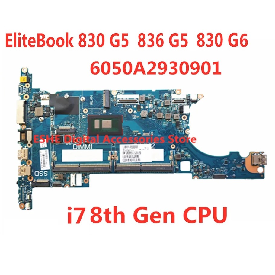 MOTHERBOARD HP ELITEBOOK 830 G5 830 G6 836 G5 INTEL CORE I7