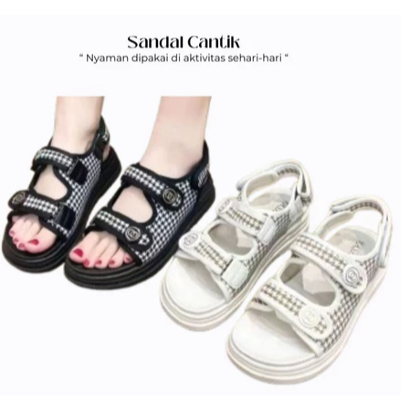 sepatu sandal kekinian /sandal wanita /Sepatu wanita / cewek / remaja / anak perempuan / sandal / ke