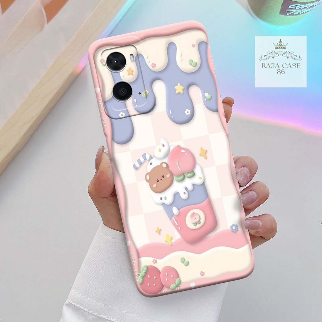 Case Oppo A76 / A96 - casing Oppo A76 - Motif case Lucu - Pelindung handphone - Oppo - Softcase Oppo