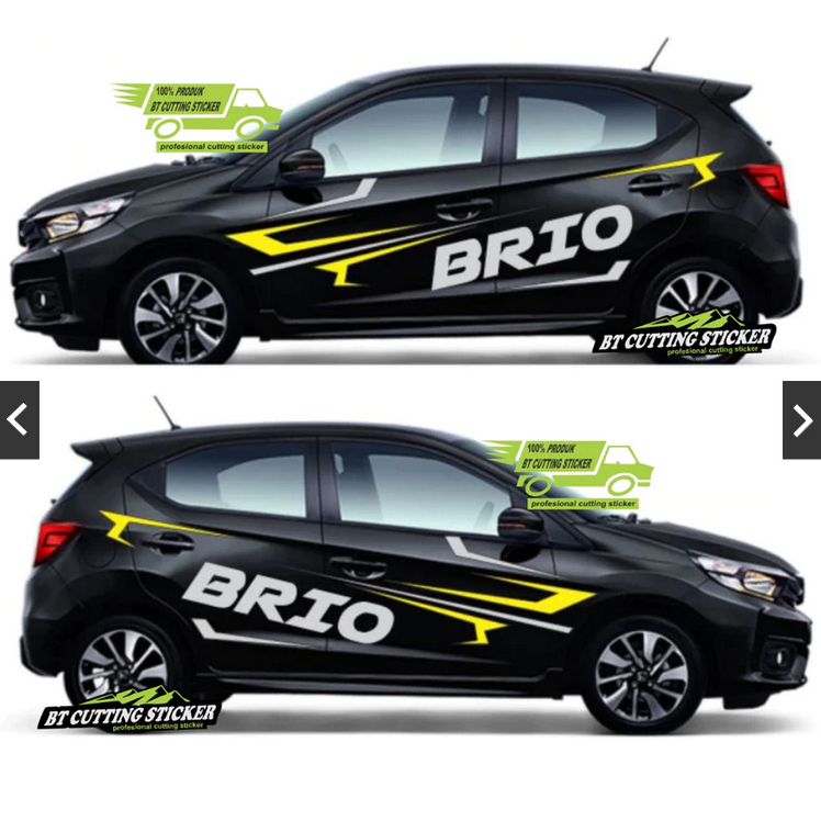 Kz. Sticker mobil honda new brio stiker variasi honda brio stiker mobil keren honda brio