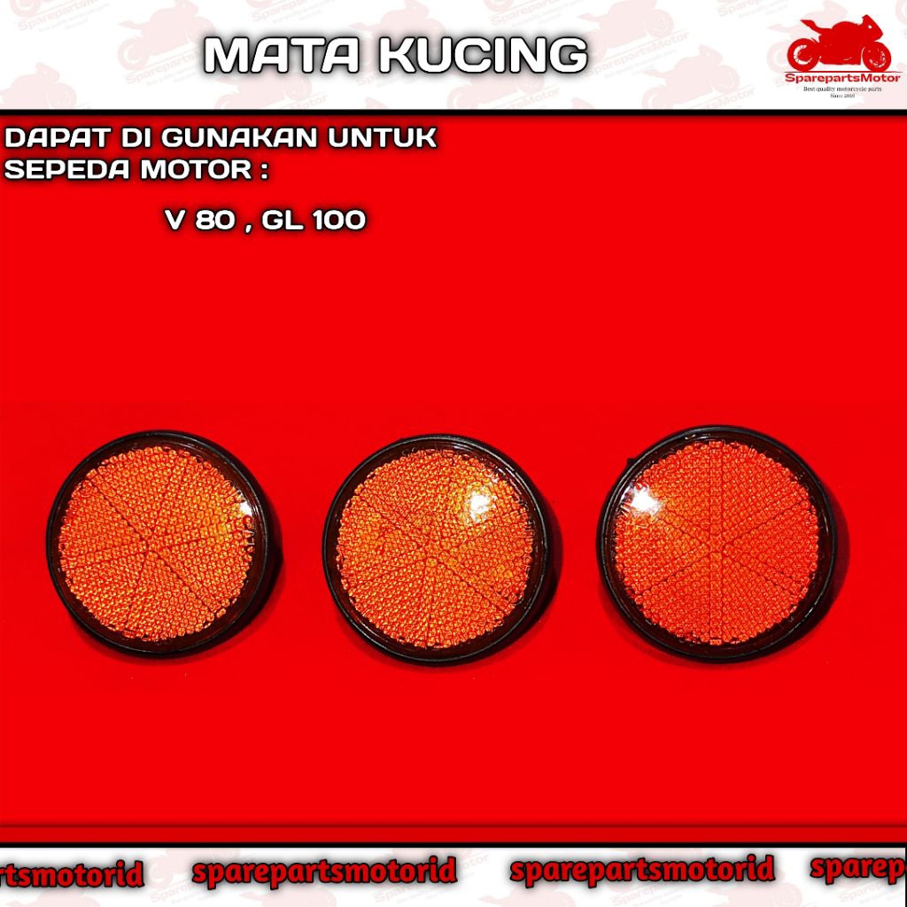 MATA KUCING SEPEDA MOTOR V80/GL 100
