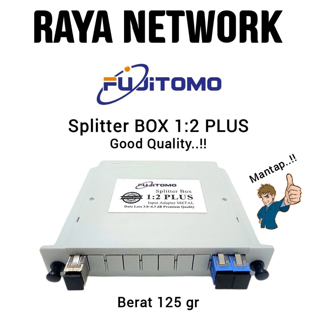 MyZonE Store - FUJITOMO SPLITTER BOX 1:2 PLUS