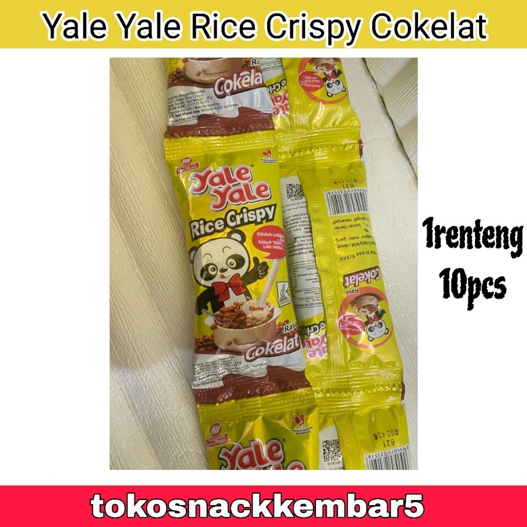 

yale yale rice crispy 10 gr 10 pcs