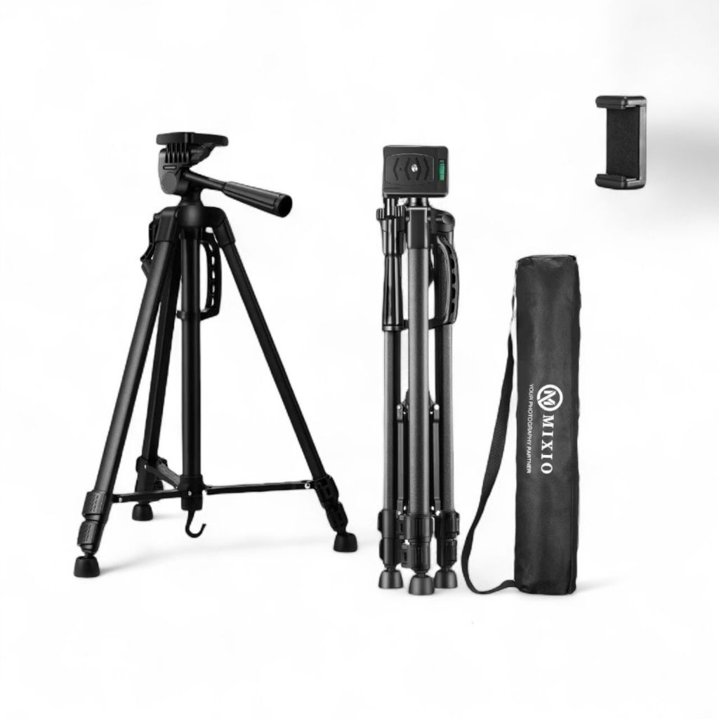 Preloved Komplit Dan Sparepart  MIXIO 3366PRO 135CM Tripod BagTas Untuk Photography Kamera cellphone