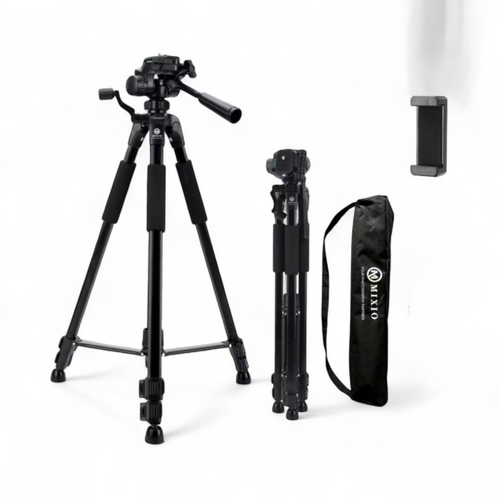 Preloved Komplit Dan Sparepart  MIXIO 3522 170CM Tripod BagTas Untuk Photography Kamera cellphone DS