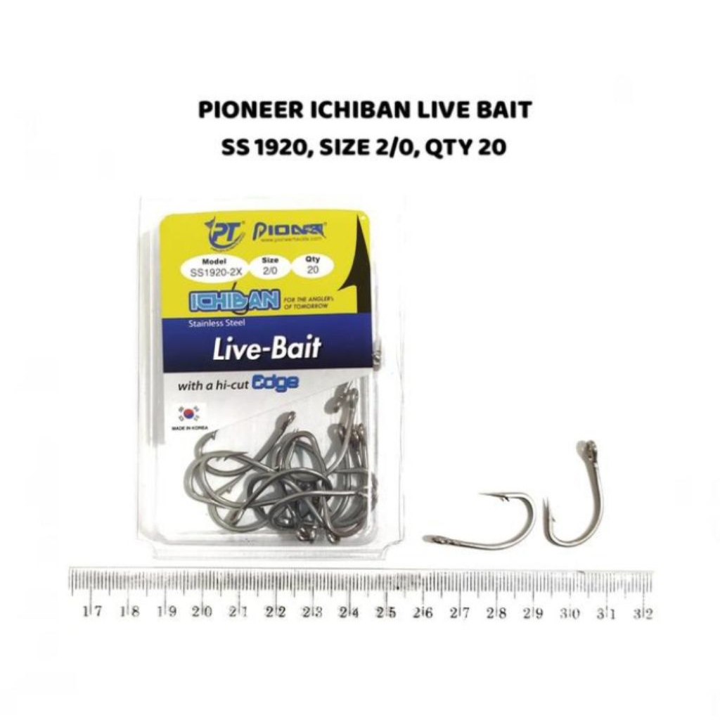 KAIL PANCING PIONEER ICHIBAN 1920 SS LIVE-BAIT