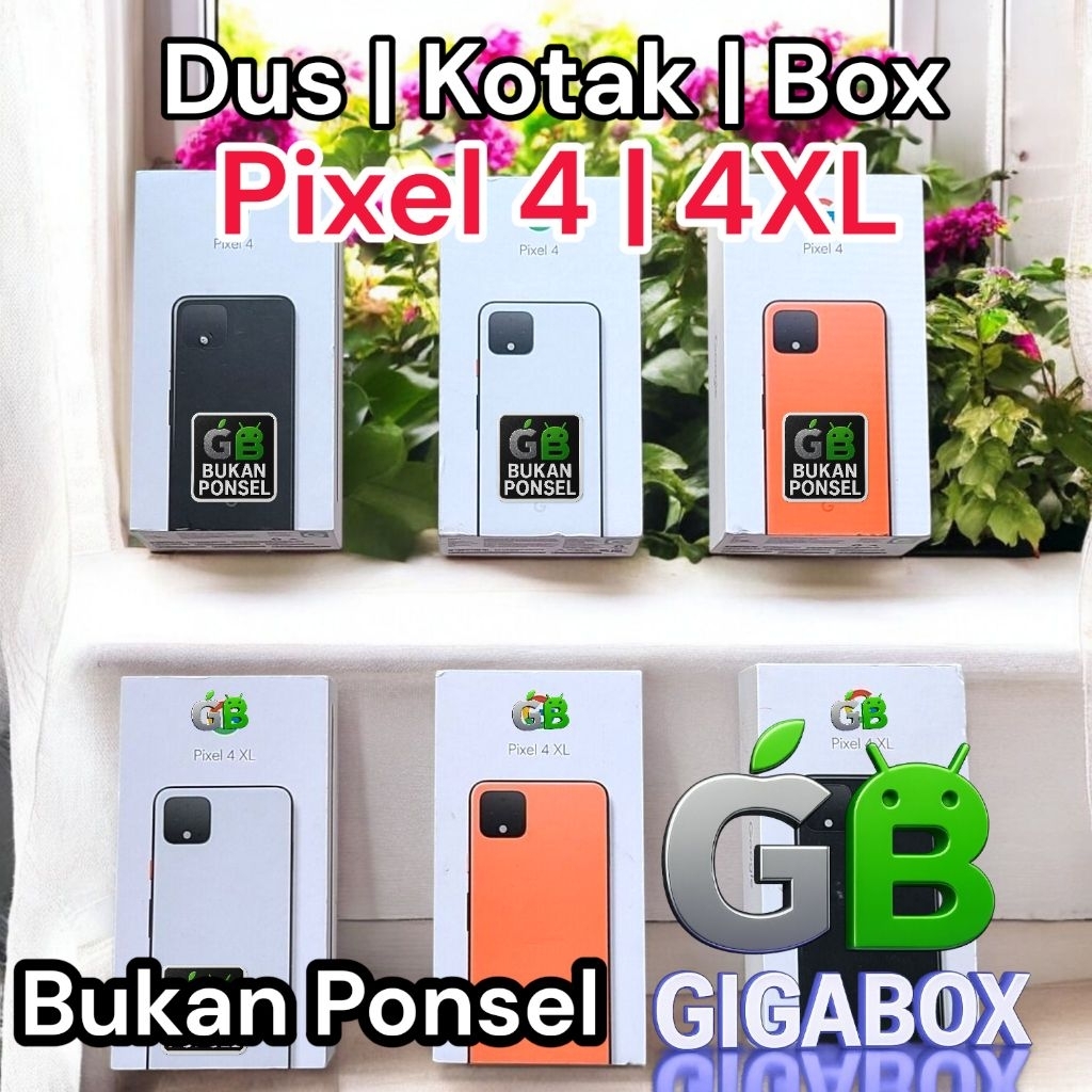 

Dus | Kardus | Box Kemasan Pixel 4 | Pixel 4XL | Pixel 4a – (Dus Only) untuk Pajangan Dekoratif