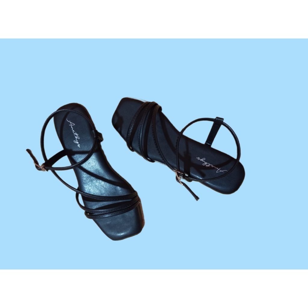 sandal heels 3cm  model tali