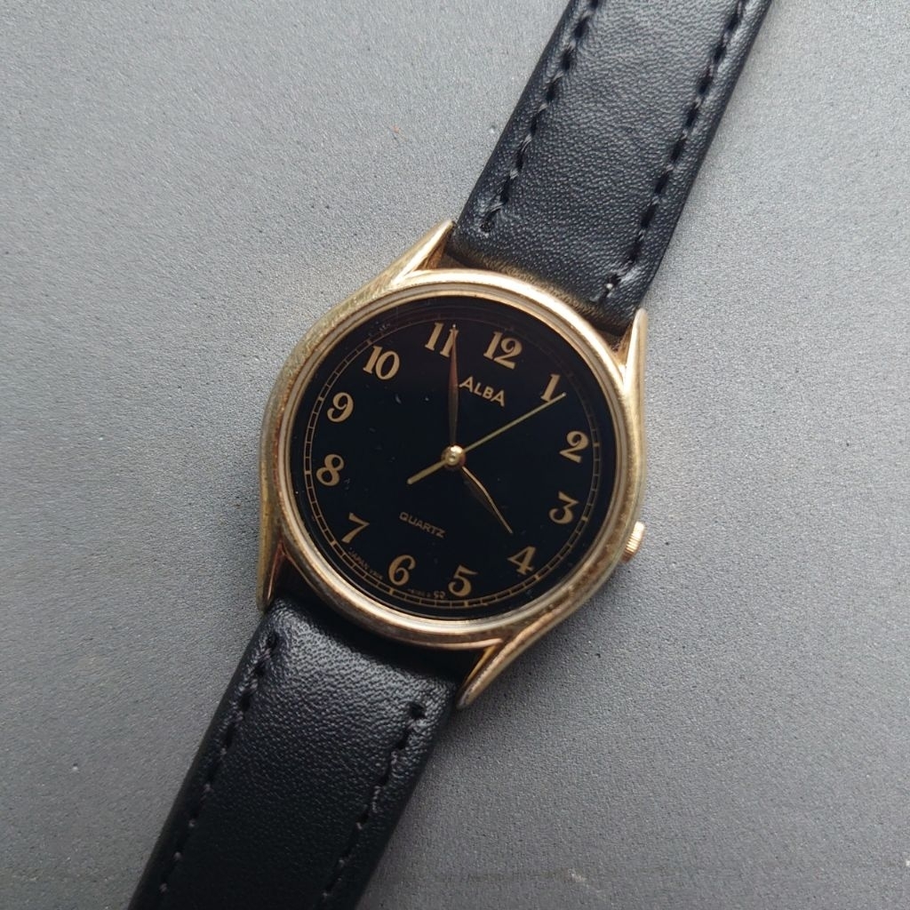 Jam Tangan ALBA NUMERIK BLACK DIAL - Quartz Watches