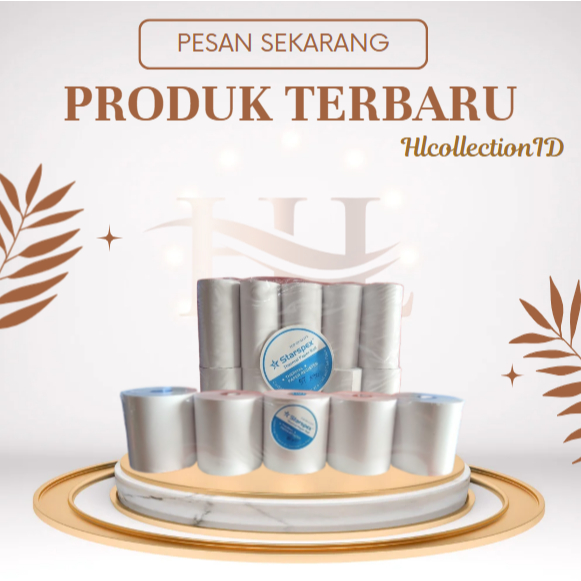 

HLC - Kertas Thermal 57 x 30 cm Starspex - Struk Kasir Belanja Printer Thermal