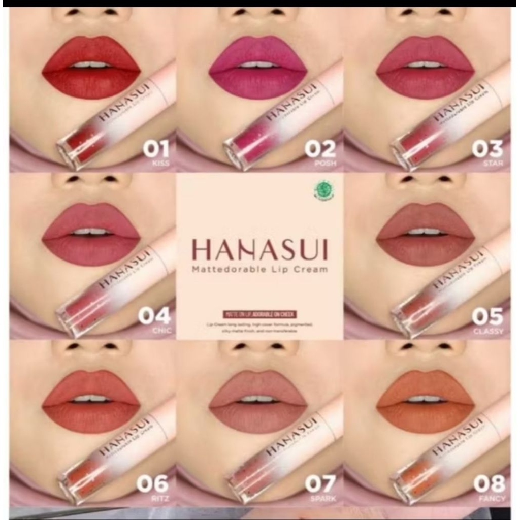 HANASUI Mattedorable LipCream