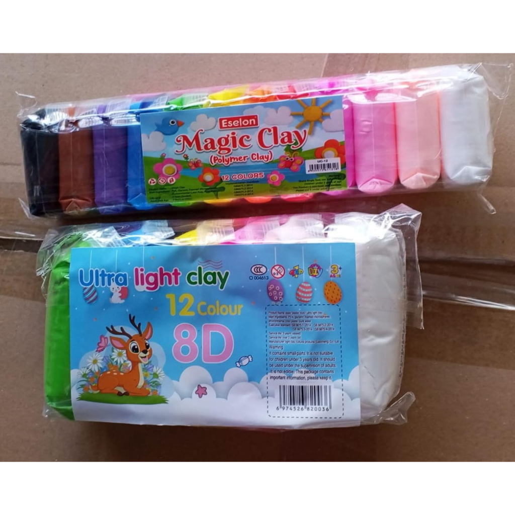 Polymer Clay / Magic Clay /Clay Kecil / Besar