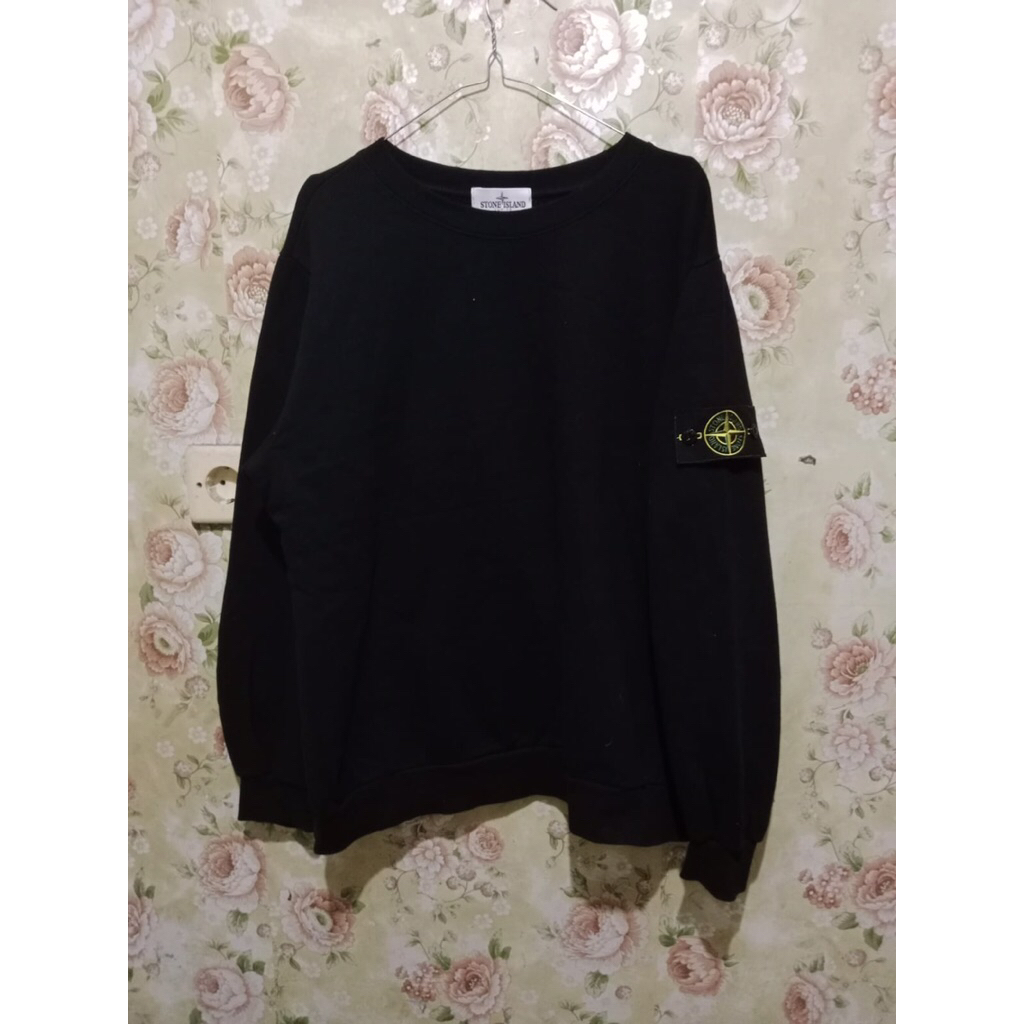 crewneck stone island second junior black 68x120