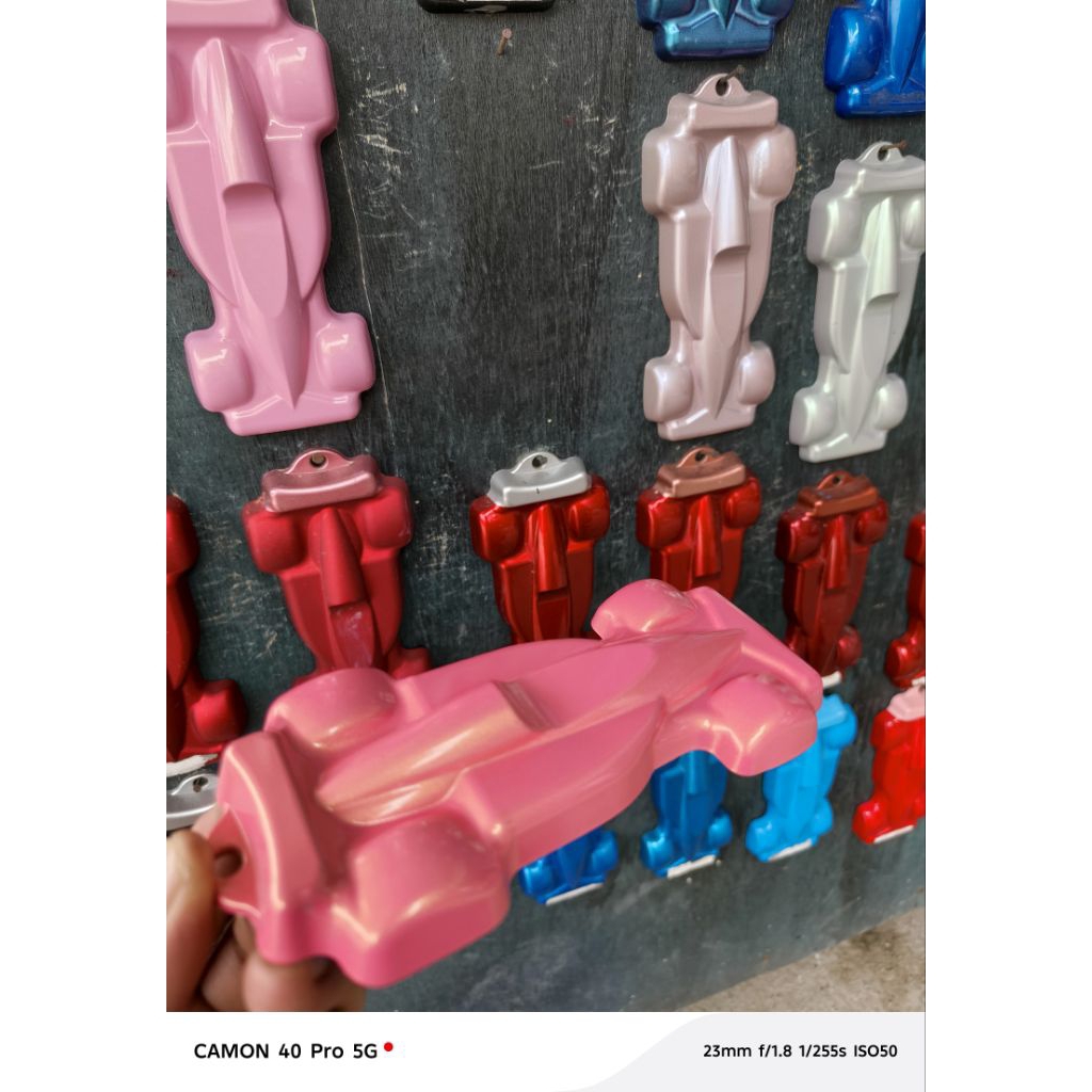 Cat Rose Gold base PU / Pink effect Gold Cat Duco Motor Mobil