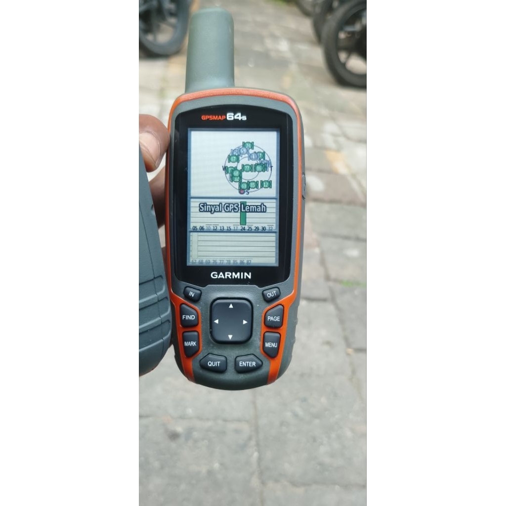 Gpsmap garmin 64s second