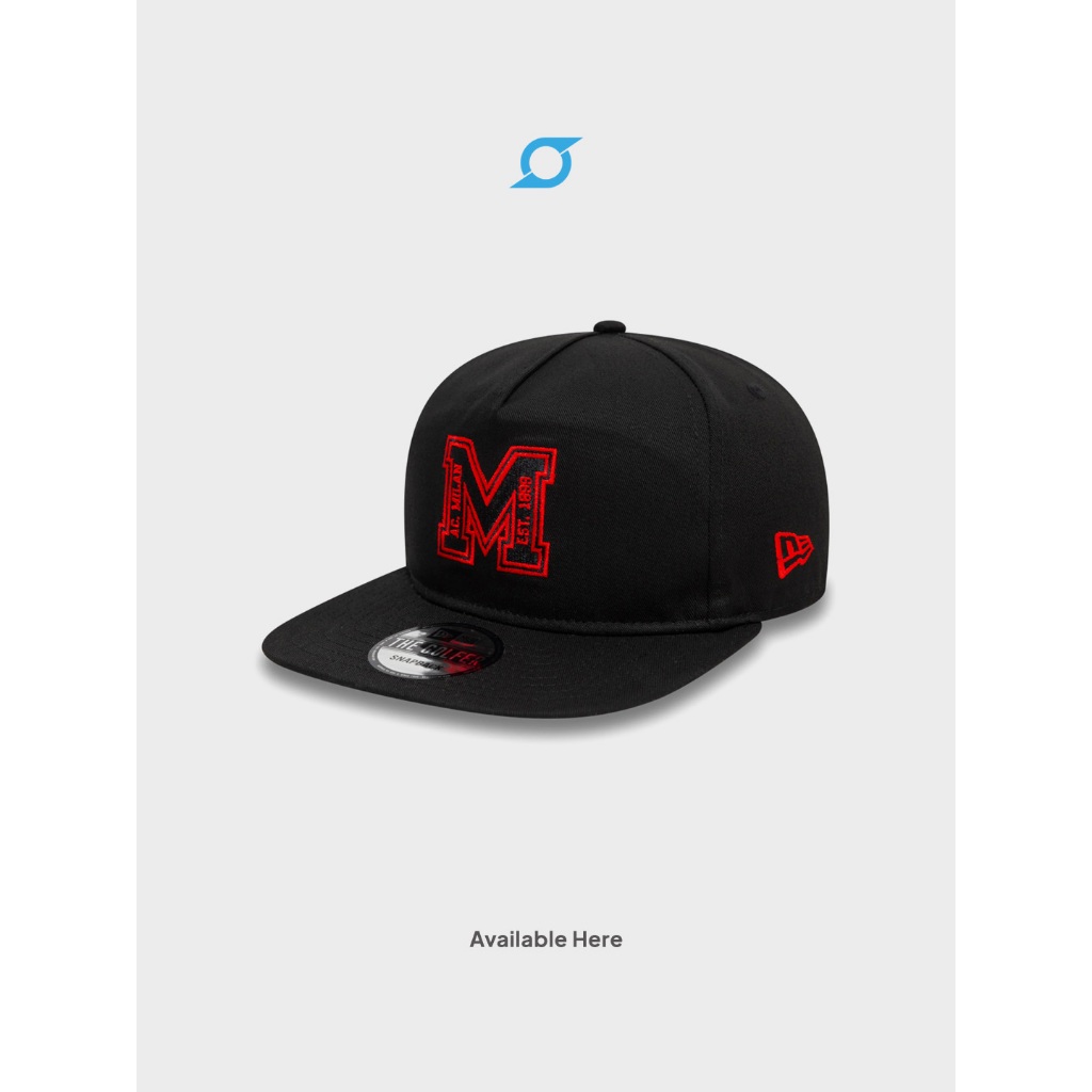 TOPI THE GOLFER x OFFICIAL AC MILAN SNAPBACK ORIGINAL NO BOX [60595505]