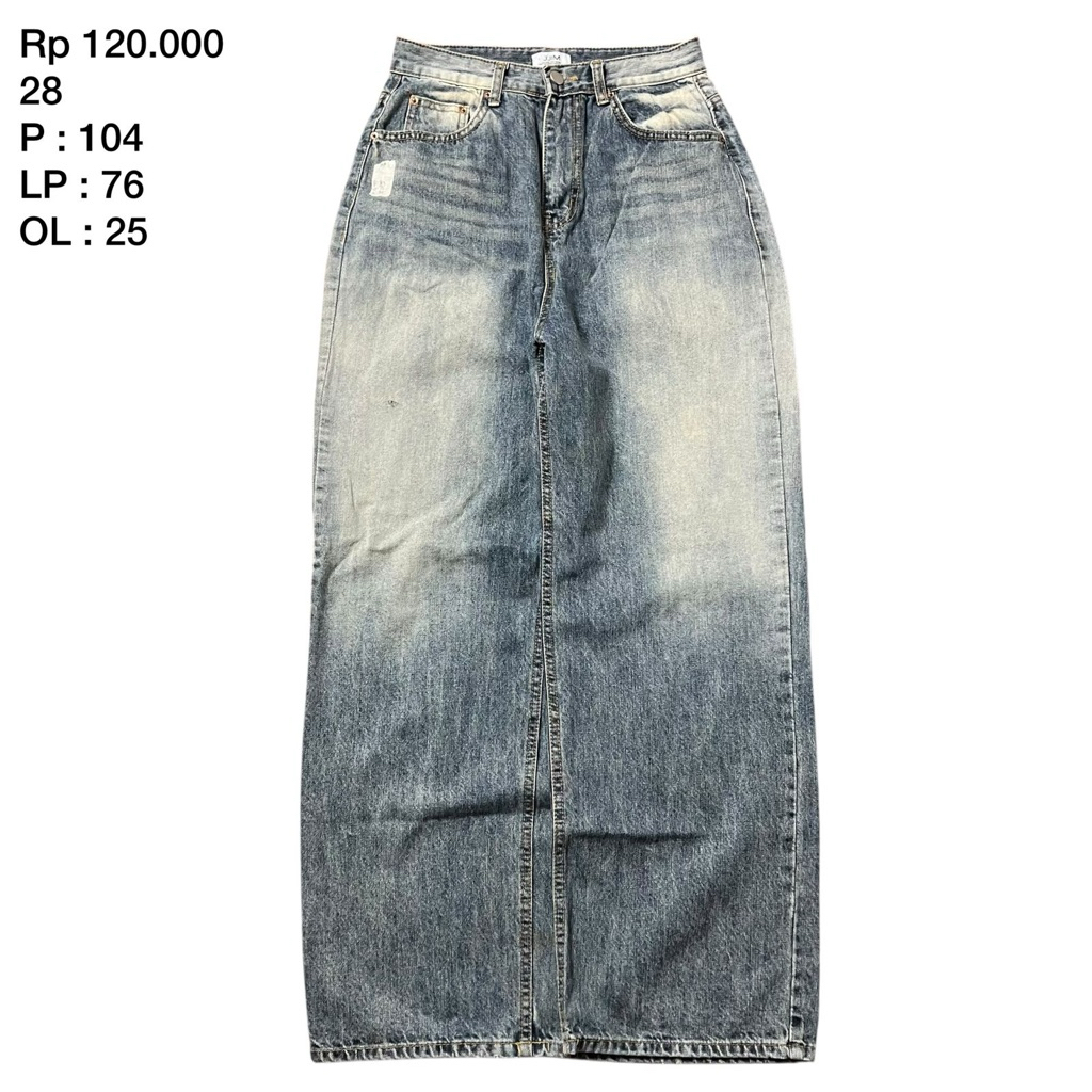 JEANS SELVEDGE / SUPER BAGGY / FADING / LOOSE 13 SEPT 25