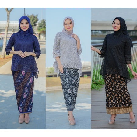 PREMIUM ATASAN KEBAYA RINJNI REAL PICK KEBAYA RINJANI/KEBAYA BROKAT/KEBAYA MODERN/BAJUWANITA/KEBAYA 