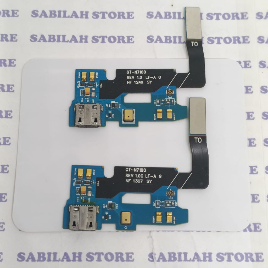 SAMSUNG GALAXY NOTE 2 N7100 GT-N7100 PAPAN BOARD FLEXIBLE FLEXIBEL FLEXSIBEL PCB KONEKTOR CONEKTOR M