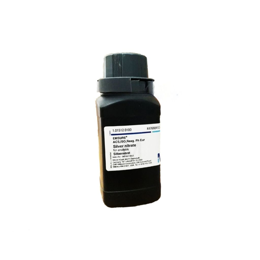 Silver Nitrate / Perak Nitrate Agno3 Merck Cat.1512 Repack 1 gram