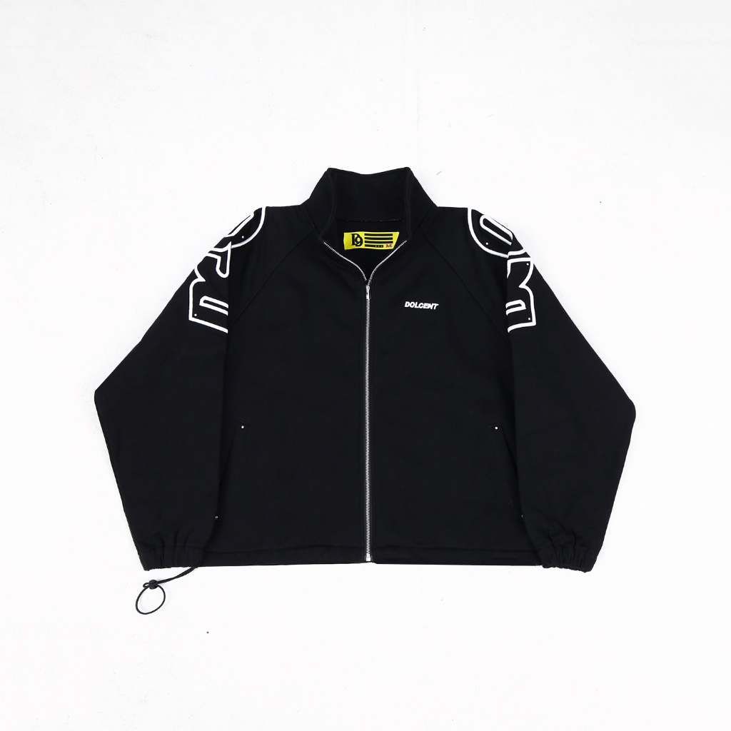Cuci Gudang Dolcent Track Jacket D7 100% Cotton Fleece