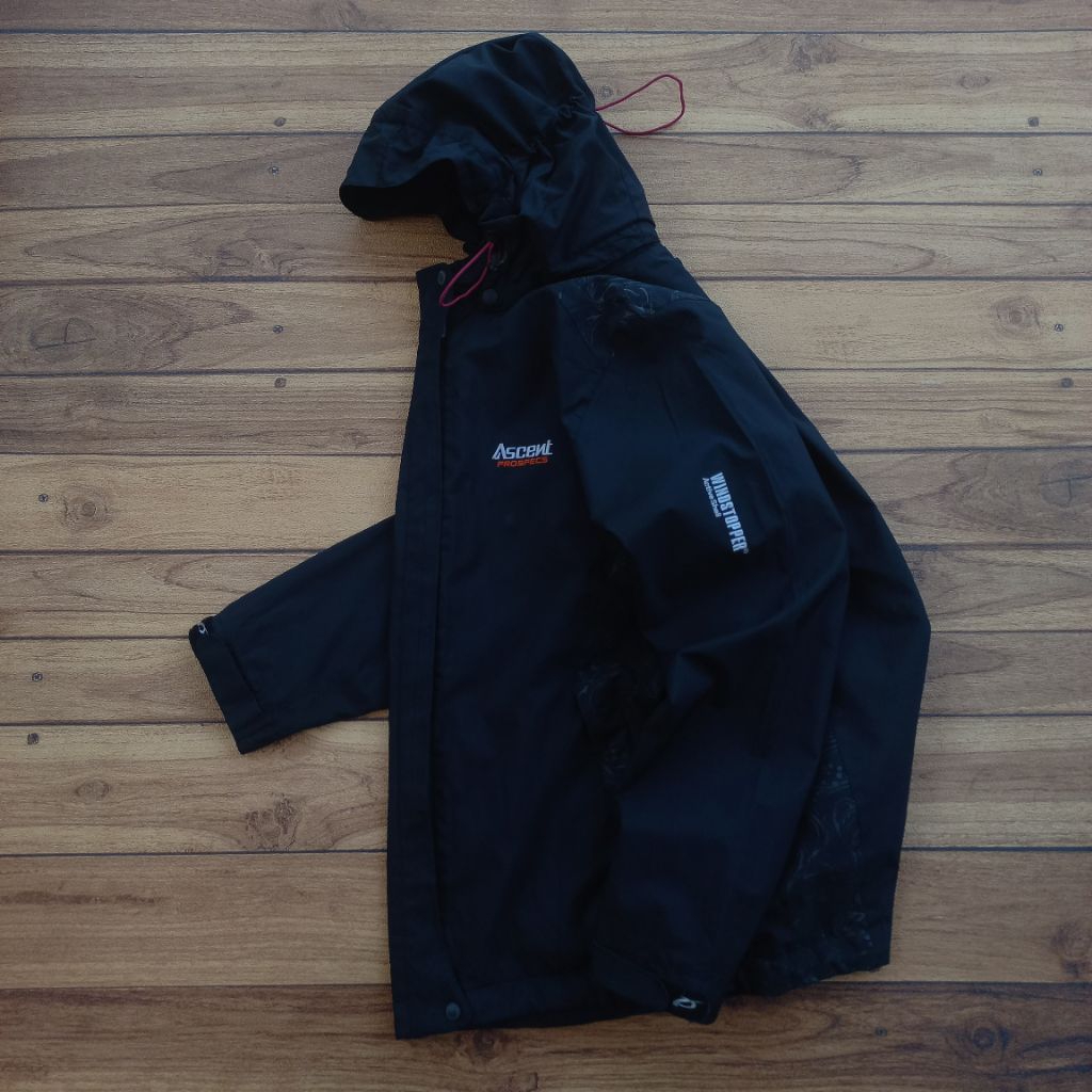 Jaket Outdoor Ascent Prospecs Gorpcore Waterproof Women not goretex blocktech running sports lightwe