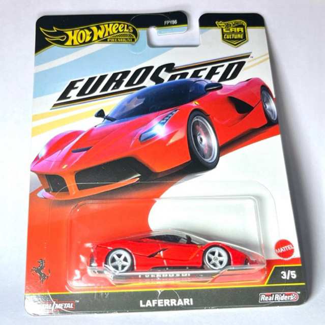 Hot Wheels Ferrari LaFerrari Euro Speed Blister