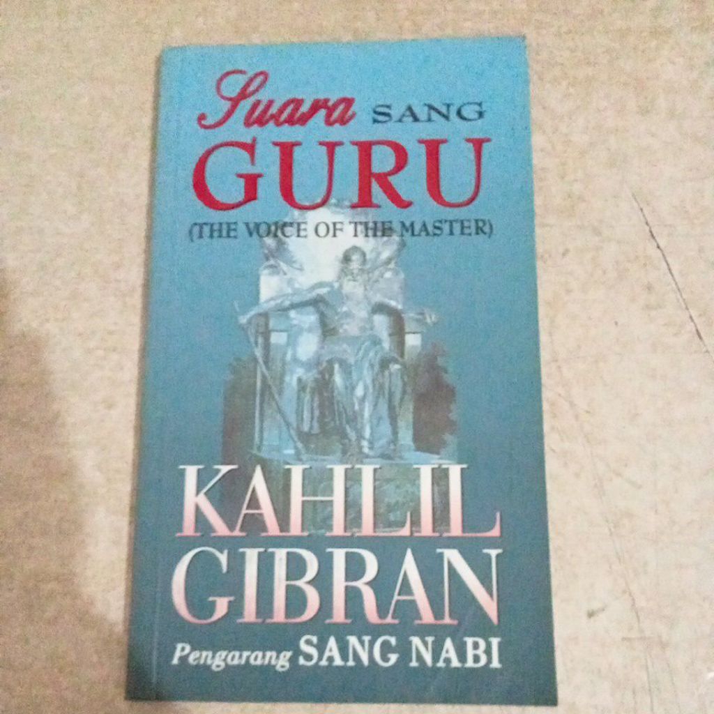 Buku SUARA SANG GURU KAHLIL GIBRAN