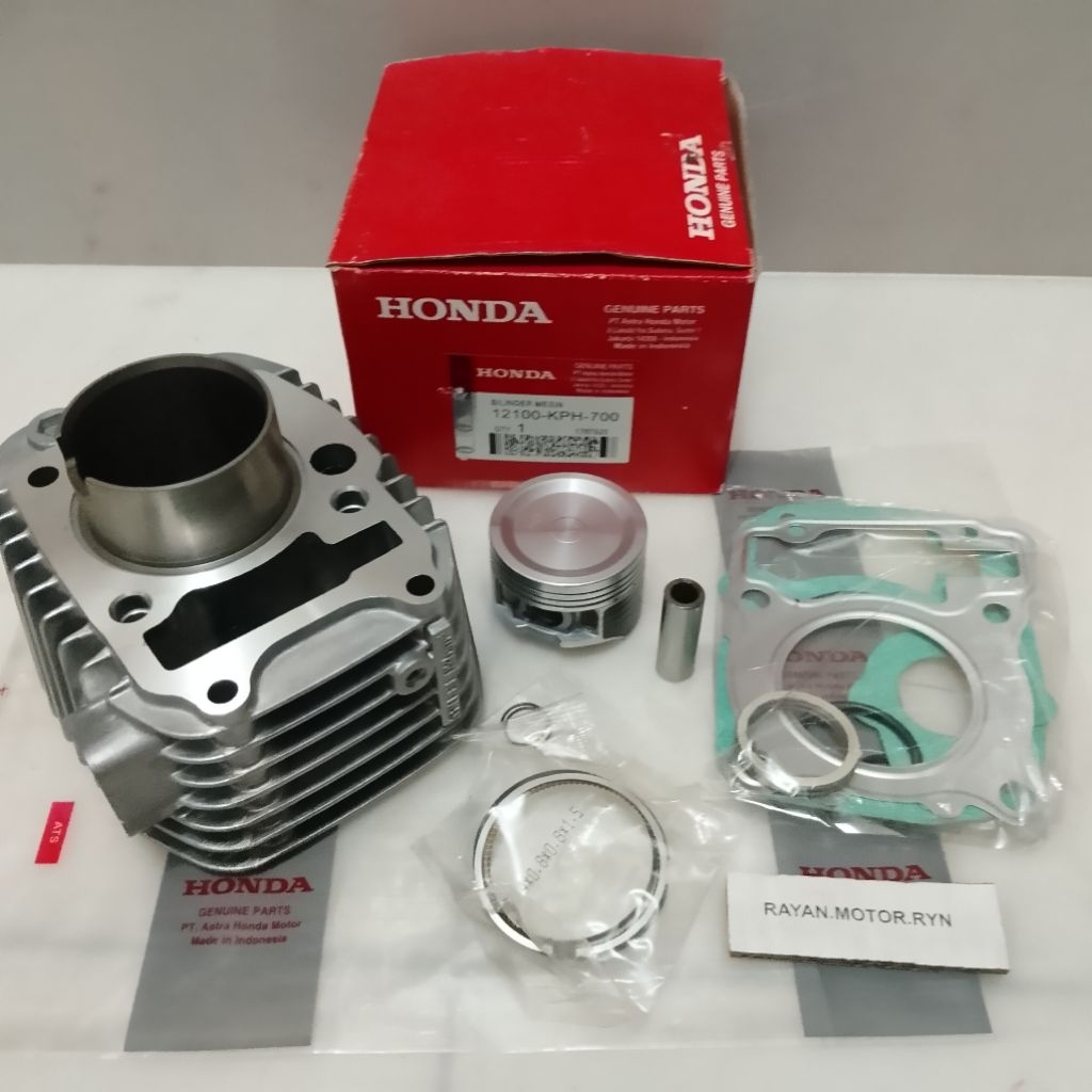 Blok Seher komplit+Topset Megapro New Monoshock KYE