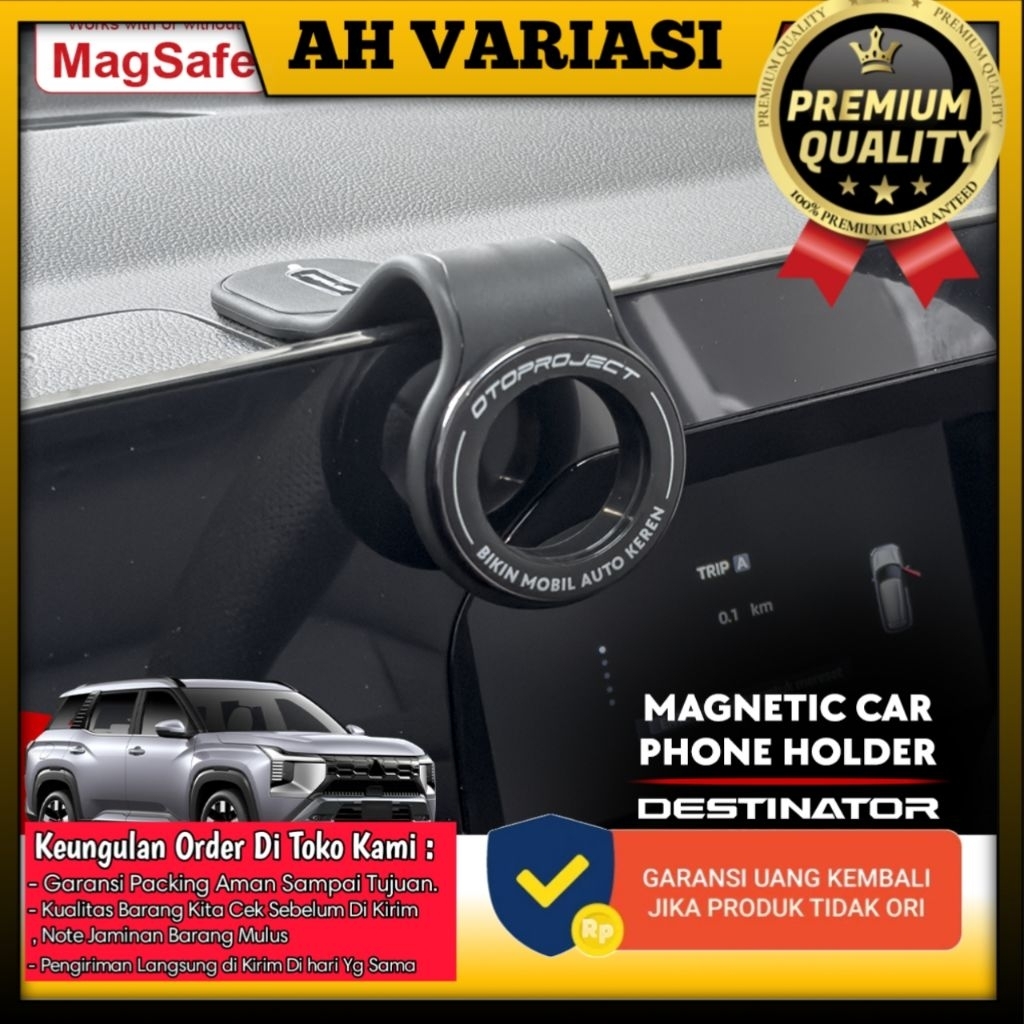 DESTINATOR - Car Phone Holder Magnetic Khusus Destinator Elite Series 001 Otoproject