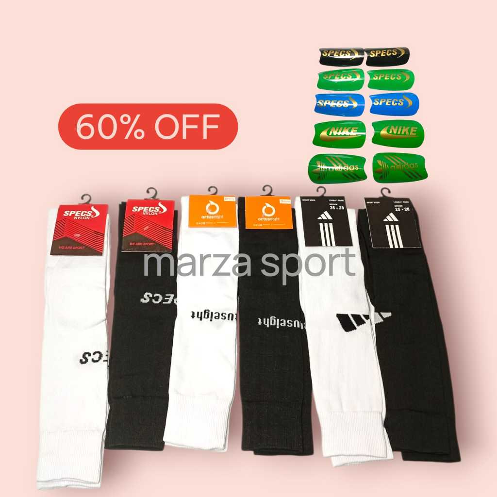 Kaos kaki bola / futsal dewasa motif specs kaos kaki panjang / deker bola / futsal