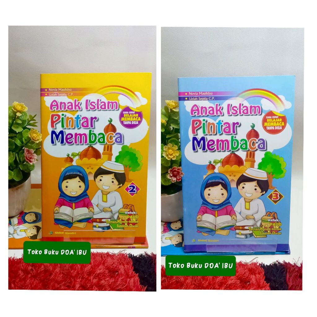 BUKU ANAK ISLAM PINTAR MEMBACA PAUD/TK/SD GLOBAL MANDIRI