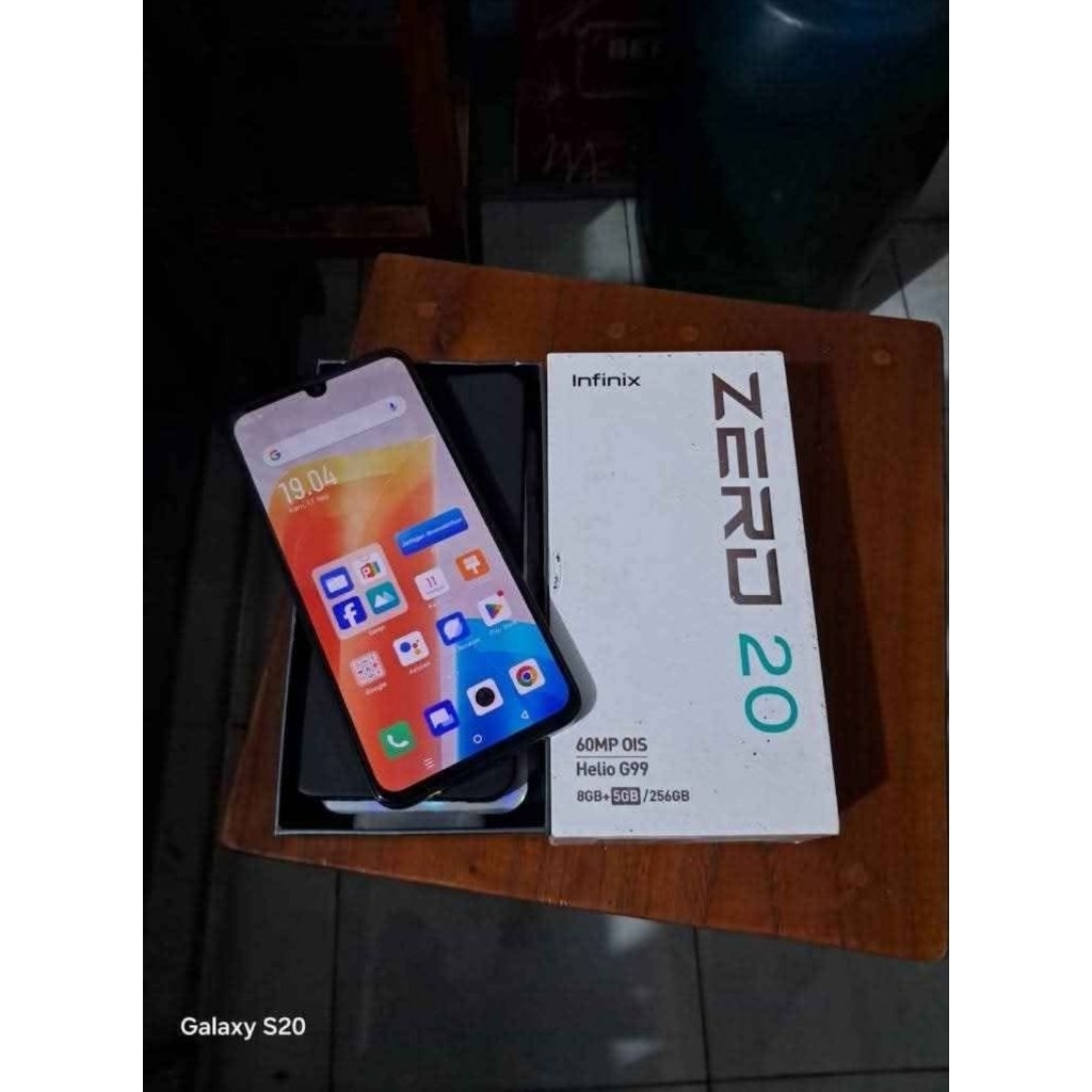 infinix Zero 20 RAM 8/256 second